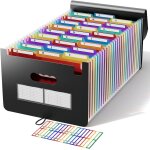 Moiuy - trieur a4 26pochettes / range papier - abclife trieur valisette classeur organiseur documents ...