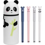 Monst - kawaii, trousse 2 en 1, avec fonction support, fermeture eclair, en silicone souple, avec 4 porte ...