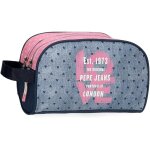 Monst - noni trousses en denim, sacs a bandoulière, bleu et rose, idéales pour ranger et transporter ... Monst - noni trousses en denim, sacs a bandoulière, bleu et rose, idéales pour ranger et transporter ...