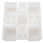 Moule cube carr� en r�sine de silicone, moules en silicone pour r�sine epoxy pour bijoux, cube magique ...