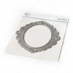 Moules de gaufrage vintage lacey, etiquette fantaisie a rayures, carrs ovales, cadre de fond, ensemble ...