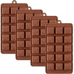 Moule en silicone antiadhsif en forme de bote cadeau pour dcoration de gteaux, moules a chocolat, ...