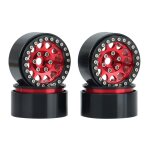 Moyeu de roue a billes en mtal 1. 9, jante pour 1 / 10 rc chenille axiale scx10 90046 axi03007 traxxas ...