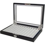 Mr maestro relojero - vitrine stylo - plume 12 bois aluminium boite a stylo plume idéal pour cadeaux ... Mr maestro relojero - vitrine stylo - plume 12 bois aluminium boite a stylo plume idéal pour cadeaux ...