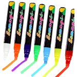 Mujj - 8 couleurs craie pour tableau noir effacable, stylo marqueur feutre craie, marqueurs a craie liquide ...