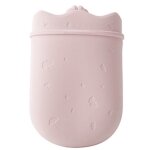 Mvi bouteille de chauffage a micro - ondes sac d'eau chaude transparent en silicone ecologique avec couverture ...