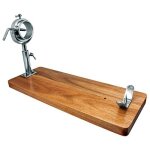 Nerthus fij 366 porte - jambon rotatif avec tête télescopique bois marron Nerthus fij 366 porte - jambon rotatif avec tête télescopique bois marron