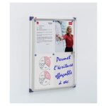 Nobo vitrine d'affichage en verre magn�tique