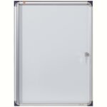 Nobo vitrine d'affichage en verre magnétique Nobo vitrine d'affichage en verre magnétique