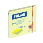 Notes adhsives - couleurs pastel - 76x76mm - notes, listes, pense - bte