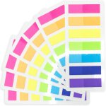 Notes autocollantes marque pages, ensembles marqueur de page onglets d'index, autocollants de texte en ...
