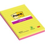 Notes autocollantes super sticky, grand format, 2 blocs, 127 mmx203 mm, 45 feuilles par bloc - feuillets ...