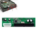 Nouveau 1 x sata 7 + 15 pour pata ide convertisseur adaptateur pata ide sata adaptateur convertisseur ...