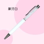 Nouveau stylo a bille en mtal a gros diamant, 11 couleurs, 1 pice, magnifique, en cristal, cadeau pour ...