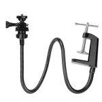 Nouveau support pour webcam, support amlior avec bras et pince en col de cygne flexible, adapt pour ...