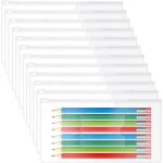 Nouvelhorizonstore - 120 enveloppe transparente �� fermeture ��clair petites enveloppes transparentes ...