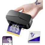 Nouvelhorizonstore - mini thermocopieur tatouage pour les bras, livr�� avec 30 feuilles de papier transfert ...