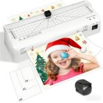 Nouvelhorizonstore - plastifieuse a4 machine de plastification thermique avec coupe int��gr��e et arrondisseur ...