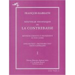 Nouvelle technique de la contrebasse volume 1