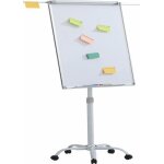Office products flipchart flipchart mobile , 70x100cm, tableau sec magntique, cadre en aluminium, avec ...