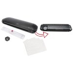 Olympia 3138 machine a laminer laminoir a froid / a chaud 400 mm / min noir