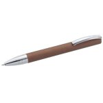 Online vision stylo - bille r�tractable en boite cadeau aluminium bronz� avec certificat cognac