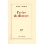 L'ordre du discours - le�on inaugurale au coll�ge de france prononc�e le 2 d�cembre 1970