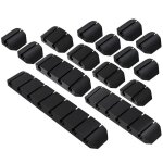 Organisateur de câbles multi - trous, 15 pièces, dispositif de fixation de câbles pour souris, cordon ... Organisateur de câbles multi - trous, 15 pièces, dispositif de fixation de câbles pour souris, cordon ...