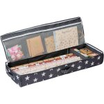 Organisateur de rangement papier cadeau - sac durable avec compartiments ruban papier cadeau 90x30x12 ... Organisateur de rangement papier cadeau - sac durable avec compartiments ruban papier cadeau 90x30x12 ...