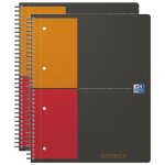 Oxford lot de 2 cahiers activebook spiral� a4 + 160 p 90g petits carreaux