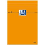 Oxford lot de 3 bloc - notes orange 110x170 mm quadrill 80 feuilles optik paper 80g