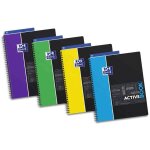 Oxford lot de 3 cahiers etudiant  activebook , a4 + , quadrill, couleur alatoire