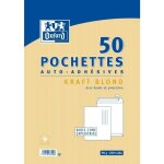 Oxford 50 pochettes auto - adhésives kraft - 32. 4 cm x 22. 9 cm x 2. 5 cm Oxford 50 pochettes auto - adhésives kraft - 32. 4 cm x 22. 9 cm x 2. 5 cm