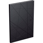 Oxford agenda couverture rigide  textura  semainier 16 x 24 cm noir