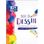 Oxford bloc dessin polypro a4 210x297 mm 100 pages perforé 4 trous 90g uni Oxford bloc dessin polypro a4 210x297 mm 100 pages perforé 4 trous 90g uni