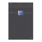 Oxford bloc de direction gris non perfor�, 5x5, 148 x 210 mm blanc