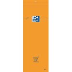 Oxford bloc - notes shoping orange 74 x 210 mm quadrill� 80 f