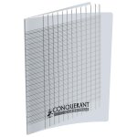 Oxford cahier deficients visuels agrafe 17x22 96p 90g seyes 2, 5mm polypro incolore