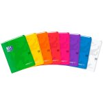 Oxford cahier easybook agraf�, 24x32cm 96 pages 90g couleurs assorties