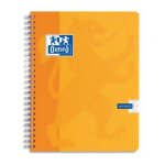 Oxford cahier essential spiral� 100 pages sey�s 21 x 29, 7 cm. couverture carte assortis