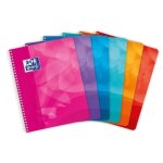 Oxford cahier lagoon spirale - 100 pages - 22 cm x 17 cm x 0. 5 cm