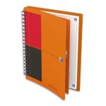 Oxford cahier meetingbook inconnect orange spirale 160 pages perforées 80g lignées 6 mm format tablette ... Oxford cahier meetingbook inconnect orange spirale 160 pages perforées 80g lignées 6 mm format tablette ...