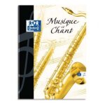 Oxford cahier de musique essential piq�re 24 pages sey�s + 24 pages port�es 21 x 29, 7 cm. couverture ...