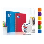 Oxford cahier reliure int�grale open flex a4 100 pages sey�s. couvertures pp assorties