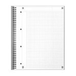 Oxford cahier spirale international notebook a4 quadrill� 160 pages 90g coloris al�atoire