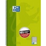 Oxford cahier a spirale karli , format a4 + , vert, 160 pages Oxford cahier a spirale karli , format a4 + , vert, 160 pages