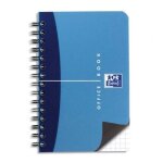 Oxford carnet reliure spirale 9 x 14 cm 180 pages 5x5 papier 90g