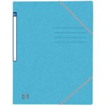 Oxford chemise a elastique top file + , a4, aqua