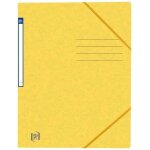 Oxford chemise a elastique top file + , a4, jaune