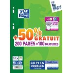 Oxford copies doubles, format a4, sey�s, papier 90 g